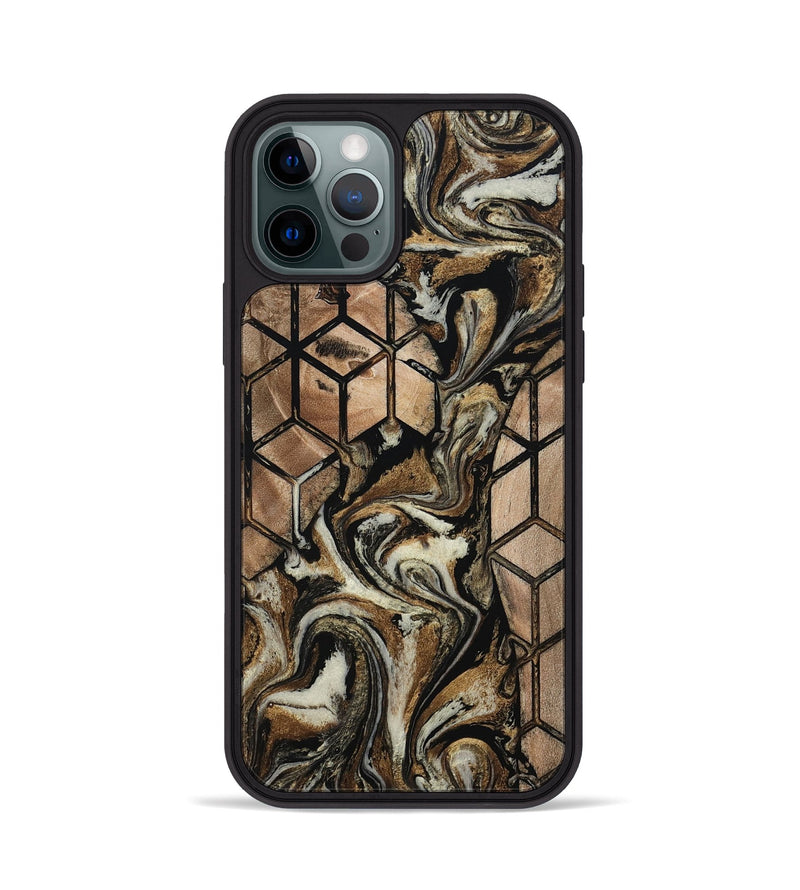 iPhone 12 Pro Wood Phone Case - Lucius (Pattern, 802387)