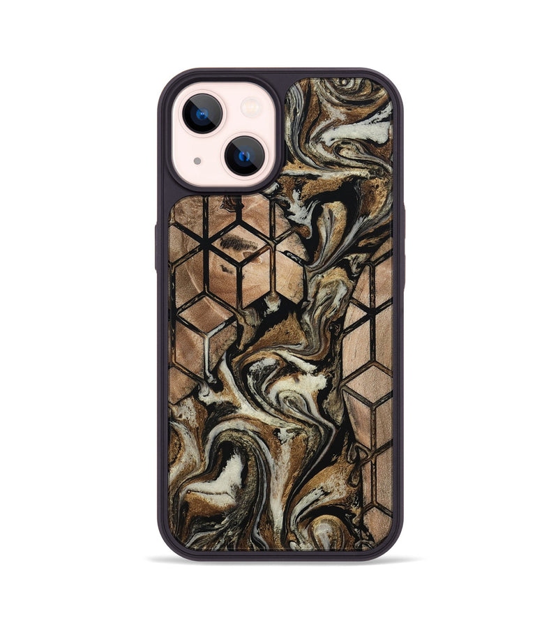 iPhone 14 Wood Phone Case - Lucius (Pattern, 802387)