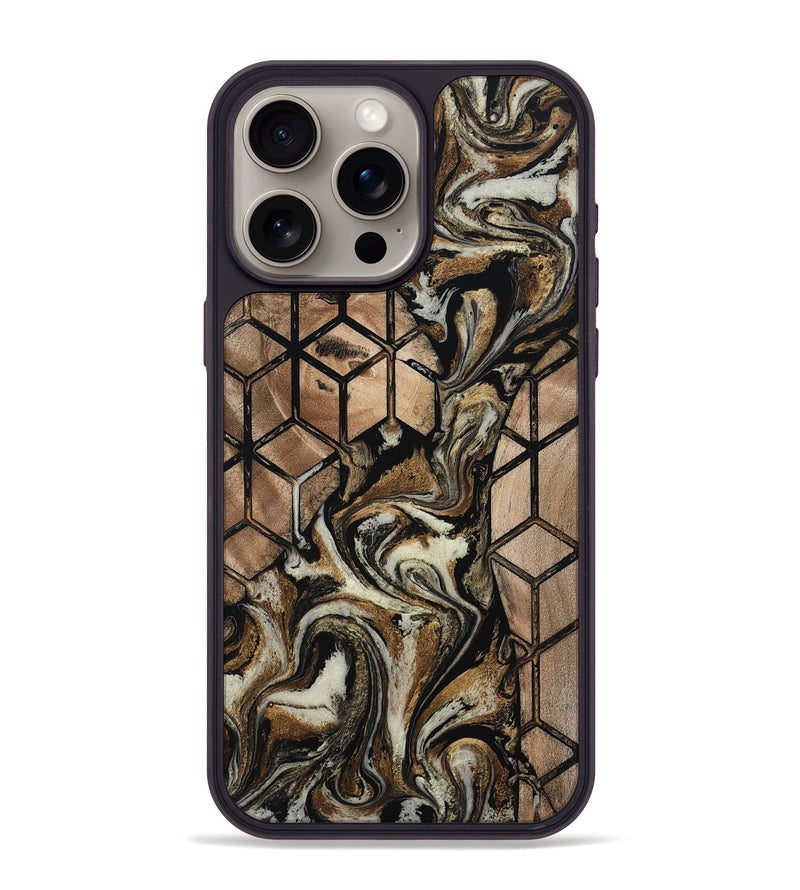 iPhone 15 Pro Max Wood Phone Case - Lucius (Pattern, 802387)
