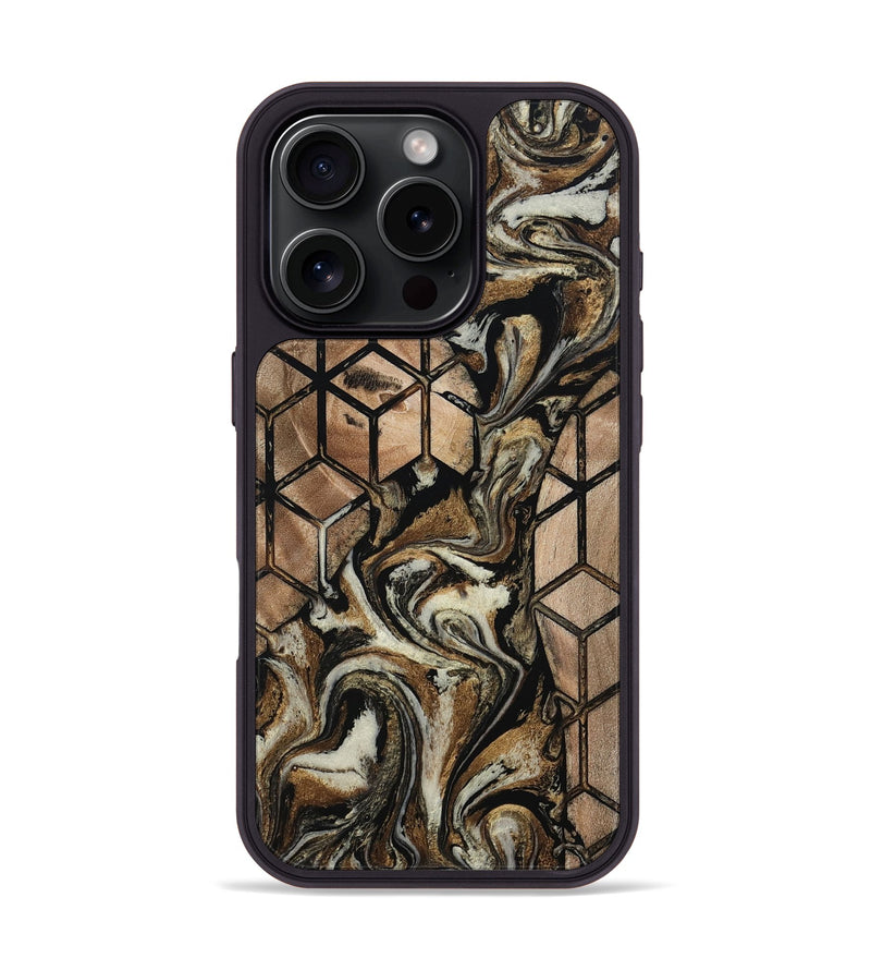 iPhone 16 Pro Wood Phone Case - Lucius (Pattern, 802387)