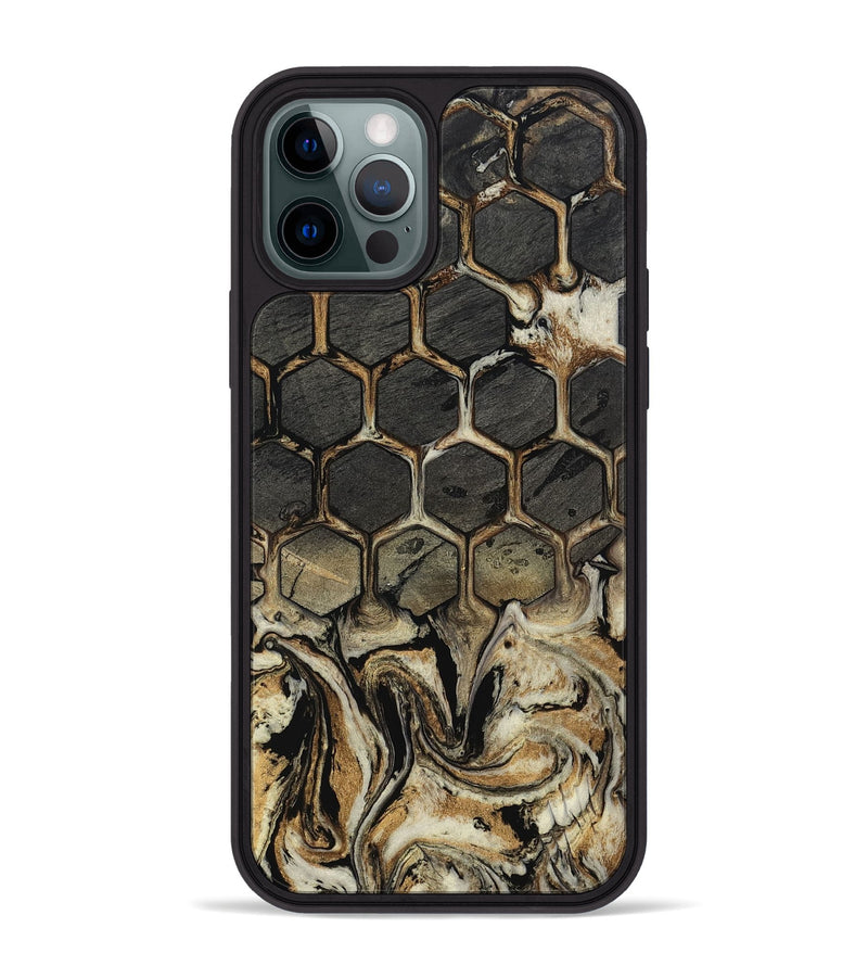 iPhone 12 Pro Max Wood Phone Case - Louisa (Pattern, 802388)