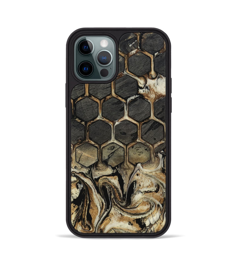 iPhone 12 Pro Wood Phone Case - Louisa (Pattern, 802388)