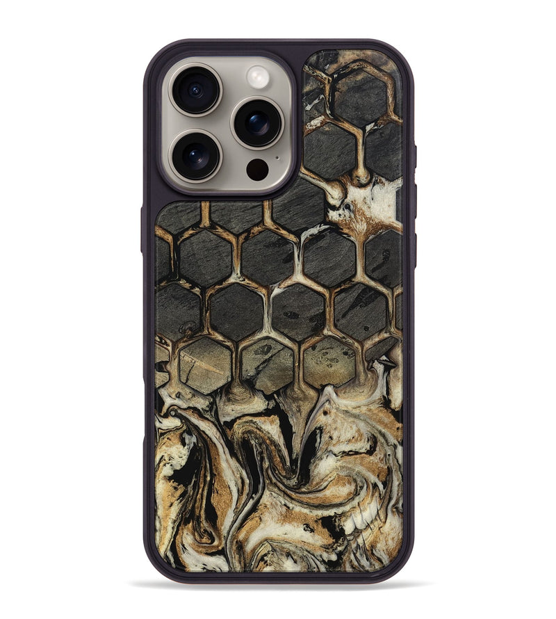 iPhone 16 Pro Max Wood Phone Case - Louisa (Pattern, 802388)