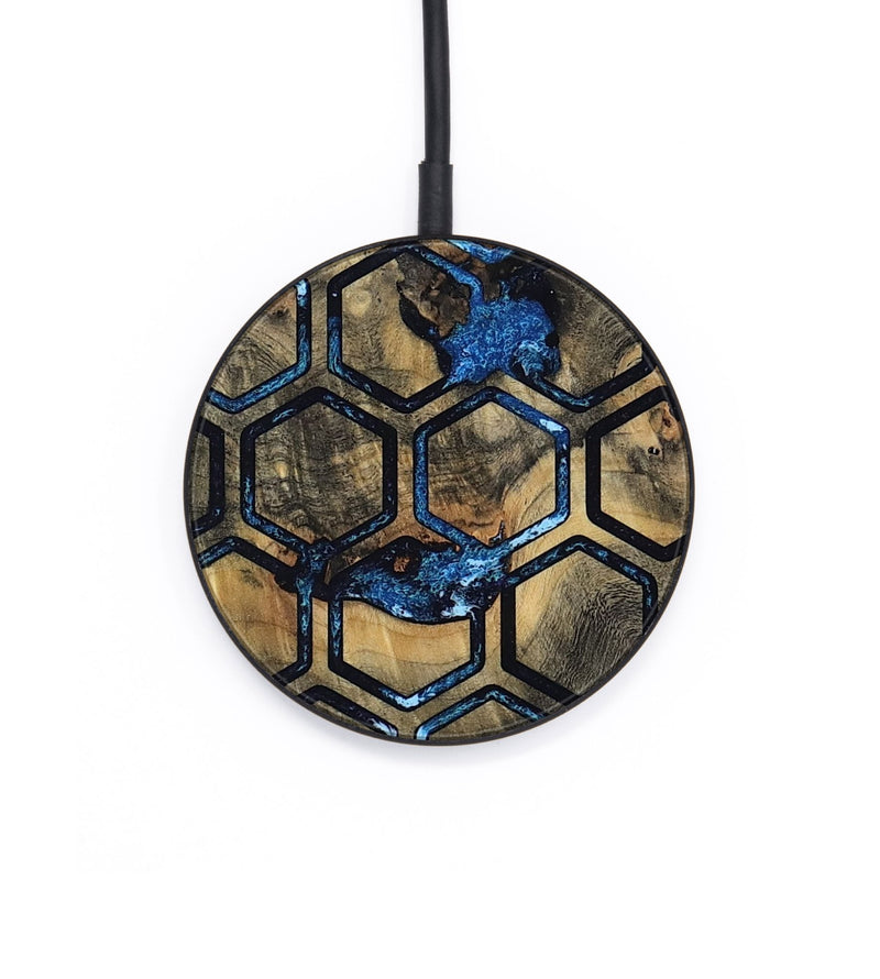 Circle Wood Wireless Charger - Early (Pattern, 802389)