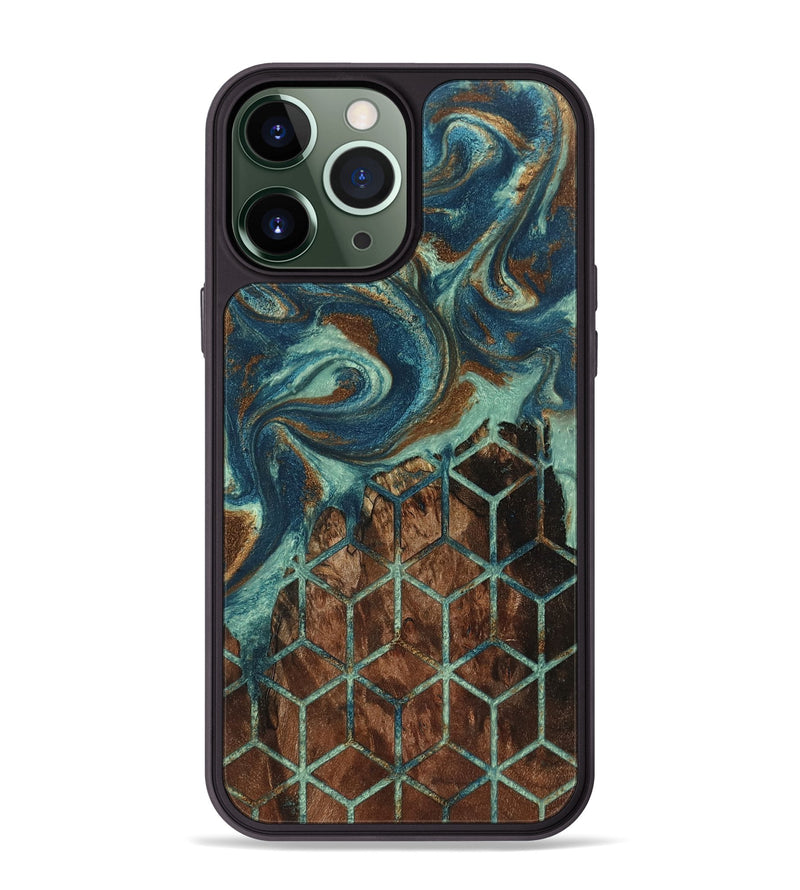iPhone 13 Pro Max Wood Phone Case - Louann (Pattern, 802390)