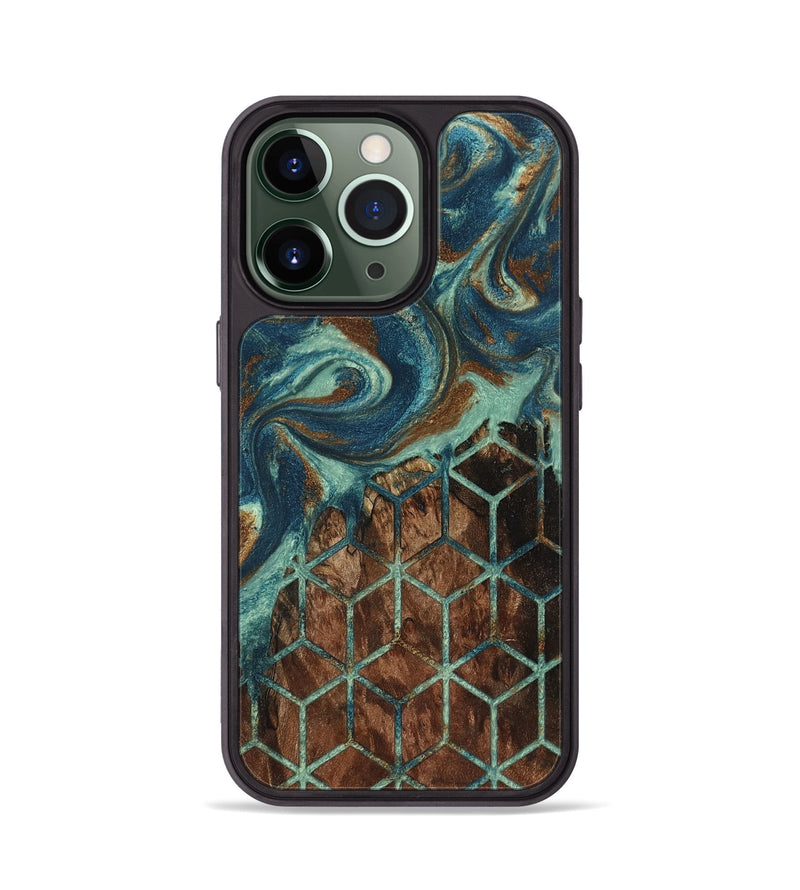 iPhone 13 Pro Wood Phone Case - Louann (Pattern, 802390)