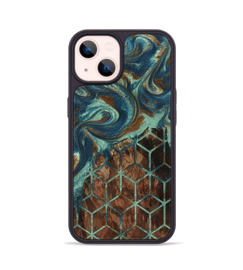 iPhone 14 Wood Phone Case - Louann (Pattern, 802390)