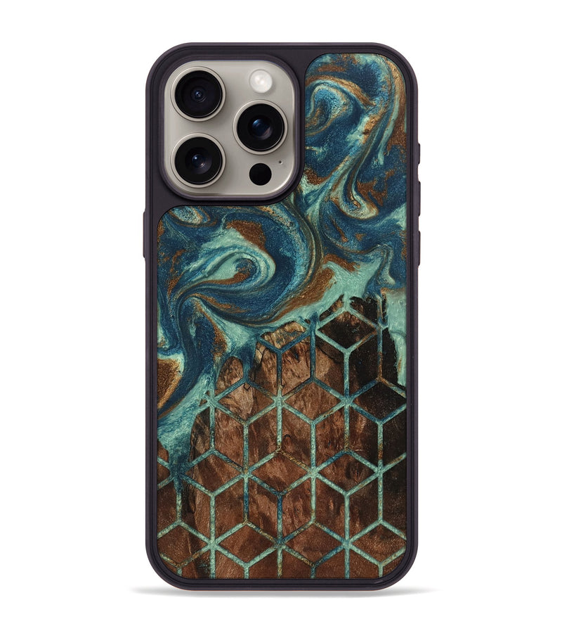 iPhone 15 Pro Max Wood Phone Case - Louann (Pattern, 802390)