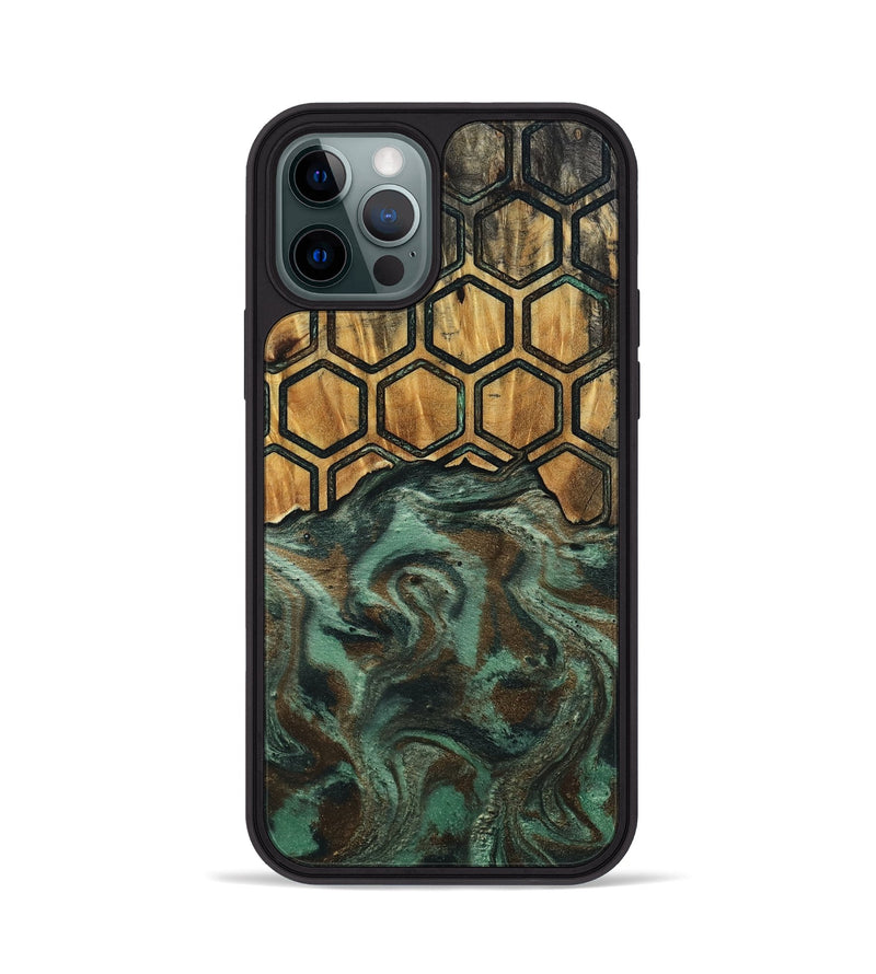 iPhone 12 Pro Wood Phone Case - Guss (Pattern, 802391)