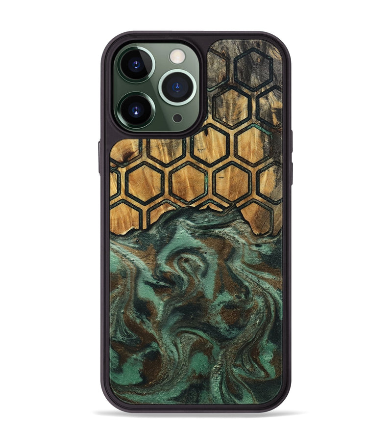 iPhone 13 Pro Max Wood Phone Case - Guss (Pattern, 802391)