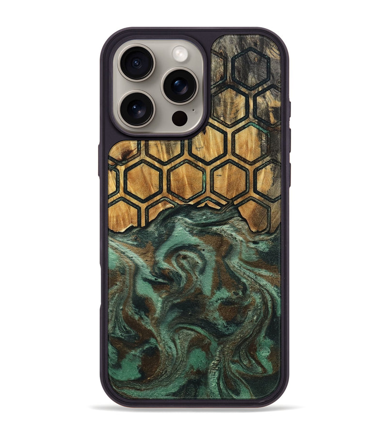 iPhone 16 Pro Max Wood Phone Case - Guss (Pattern, 802391)