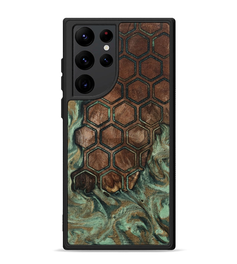 Galaxy S22 Ultra Wood Phone Case - Demi (Pattern, 802393)