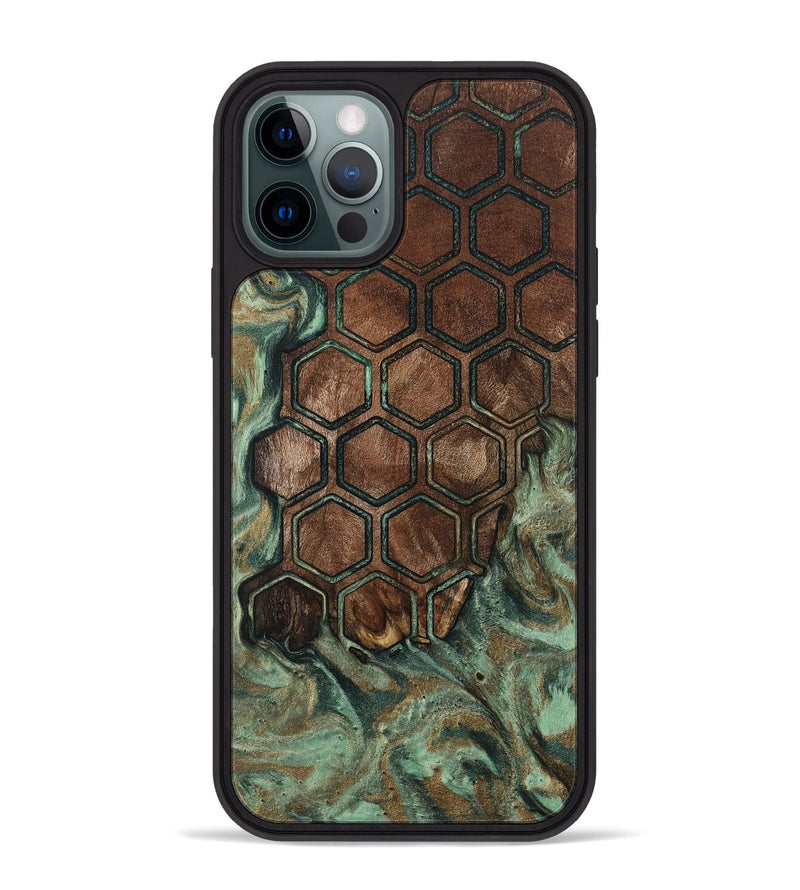iPhone 12 Pro Max Wood Phone Case - Demi (Pattern, 802393)
