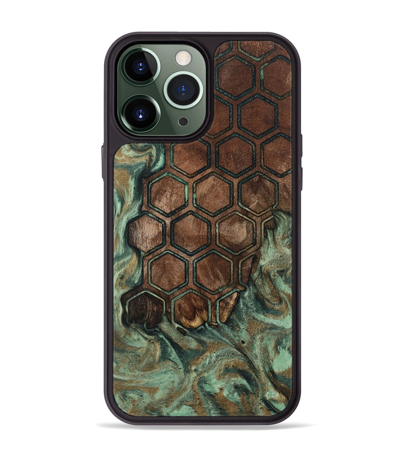 iPhone 13 Pro Max Wood Phone Case - Demi (Pattern, 802393)