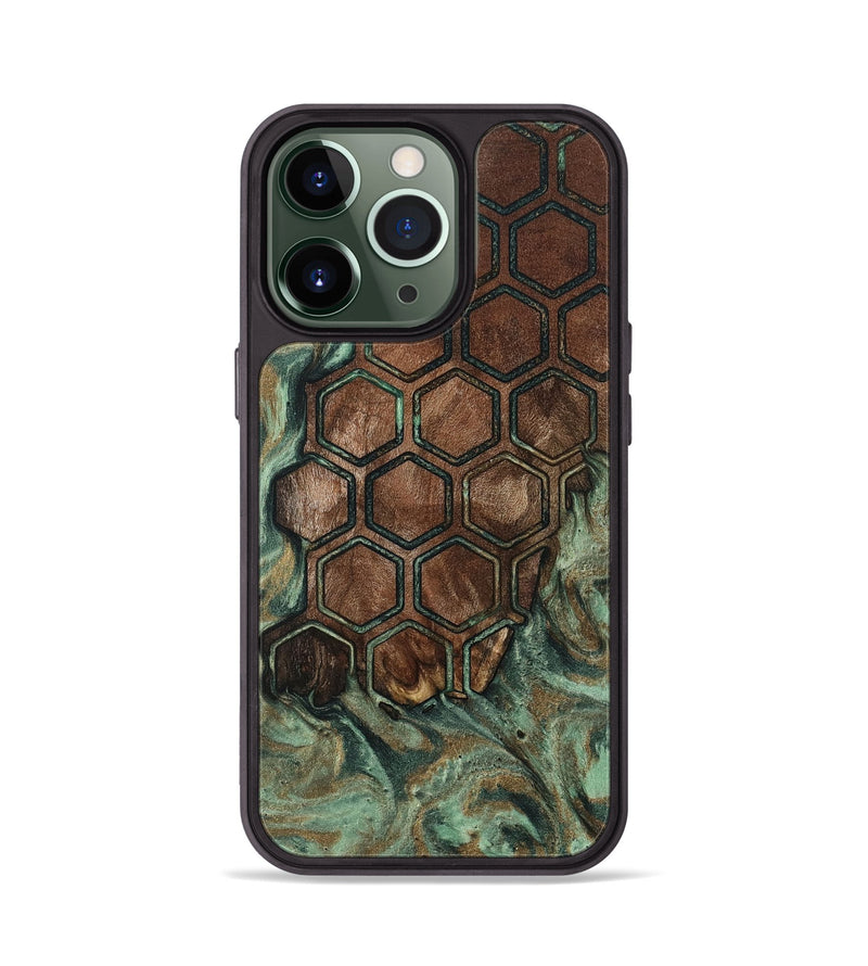 iPhone 13 Pro Wood Phone Case - Demi (Pattern, 802393)