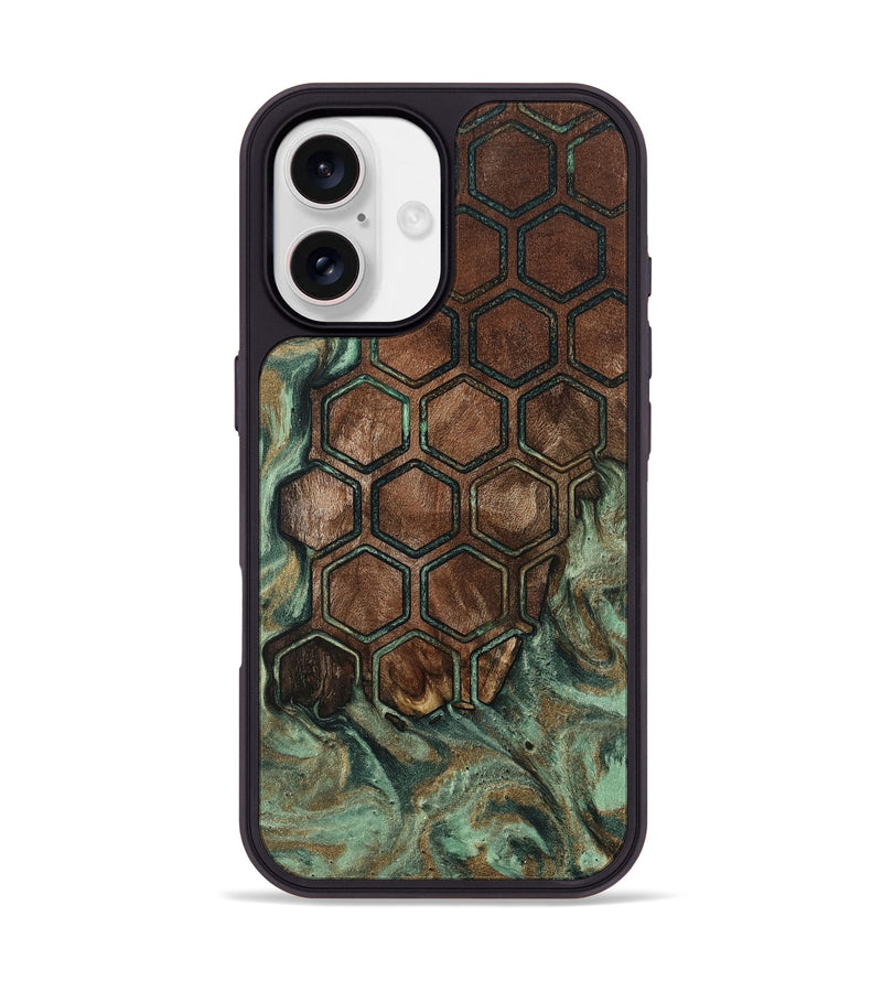 iPhone 17 Wood Phone Case - Demi (Pattern, 802393)