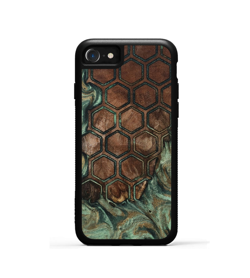 iPhone SE Wood Phone Case - Demi (Pattern, 802393)