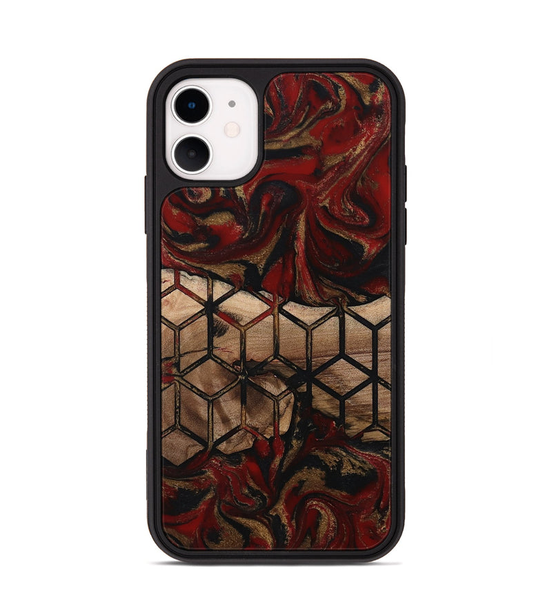 iPhone 11 Wood Phone Case - Andy (Pattern, 802394)