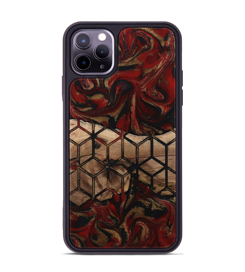 iPhone 11 Pro Max Wood Phone Case - Andy (Pattern, 802394)