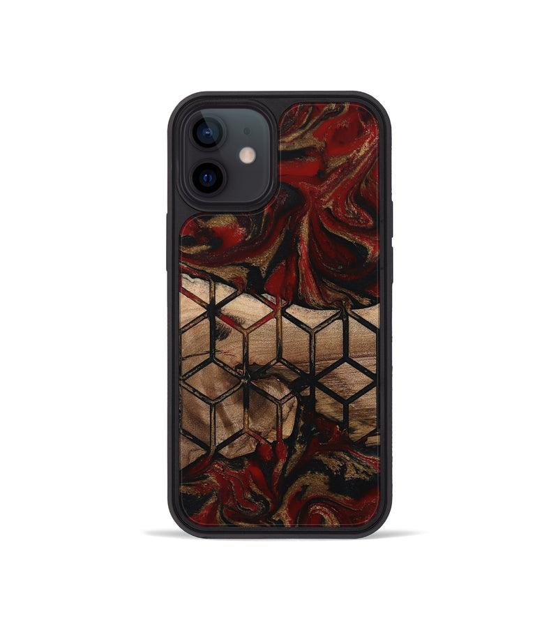 iPhone 12 mini Wood Phone Case - Andy (Pattern, 802394)