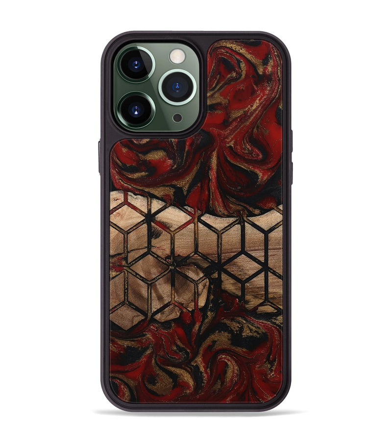 iPhone 13 Pro Max Wood Phone Case - Andy (Pattern, 802394)