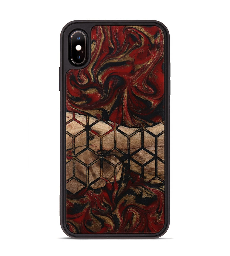 iPhone Xs Max Wood Phone Case - Andy (Pattern, 802394)