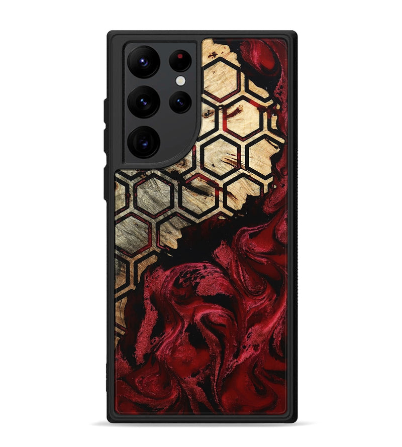 Galaxy S22 Ultra Wood Phone Case - Edythe (Pattern, 802395)