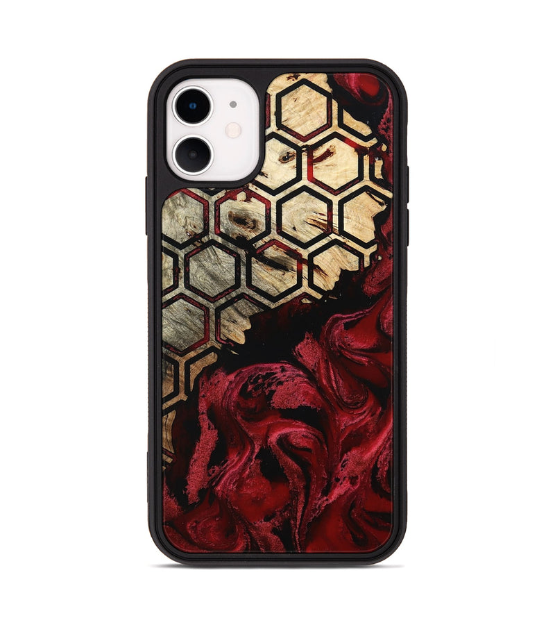 iPhone 11 Wood Phone Case - Edythe (Pattern, 802395)