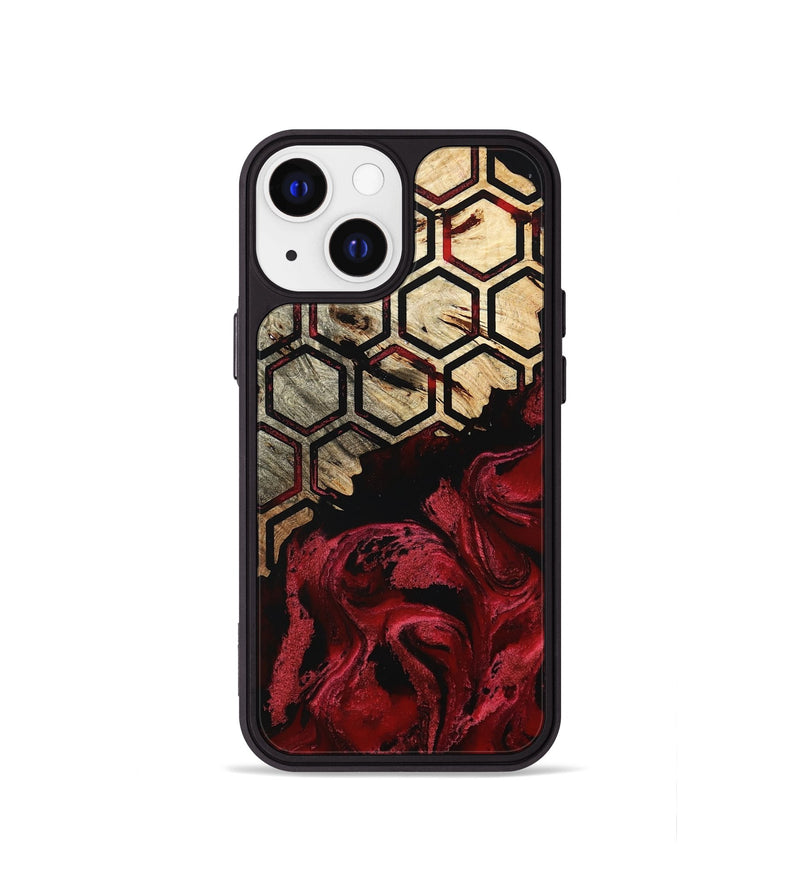 iPhone 13 mini Wood Phone Case - Edythe (Pattern, 802395)