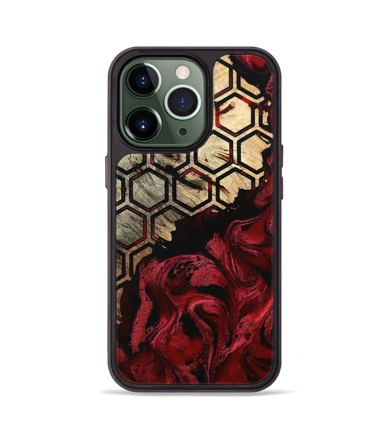 iPhone 13 Pro Wood Phone Case - Edythe (Pattern, 802395)