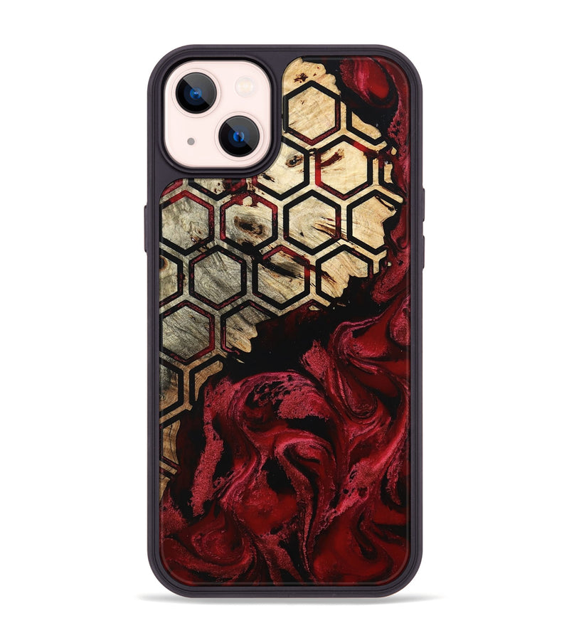 iPhone 14 Plus Wood Phone Case - Edythe (Pattern, 802395)