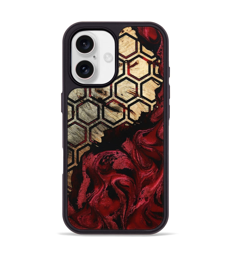 iPhone 17 Wood Phone Case - Edythe (Pattern, 802395)