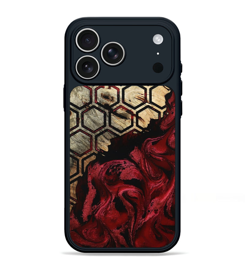 iPhone 17 Pro Max Wood Phone Case - Edythe (Pattern, 802395)