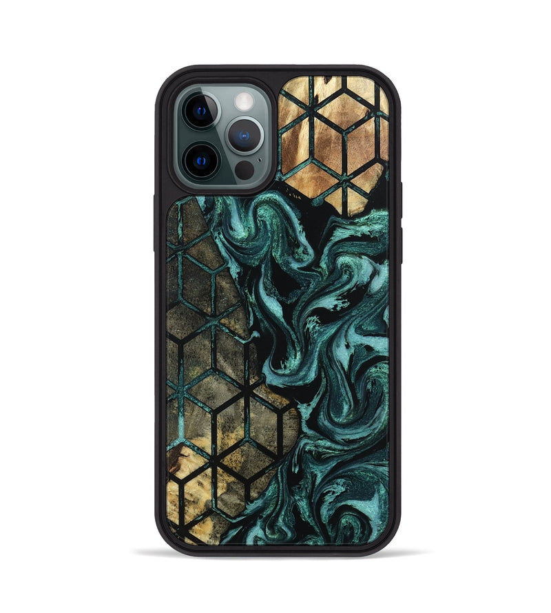 iPhone 12 Pro Wood Phone Case - Kenisha (Pattern, 802397)