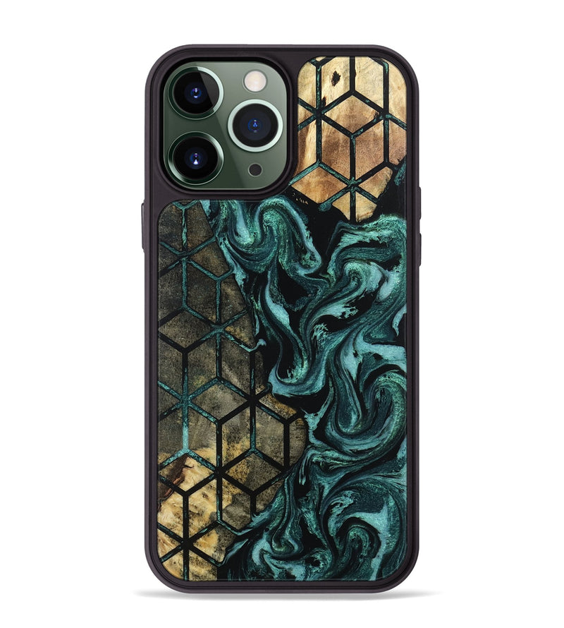 iPhone 13 Pro Max Wood Phone Case - Kenisha (Pattern, 802397)