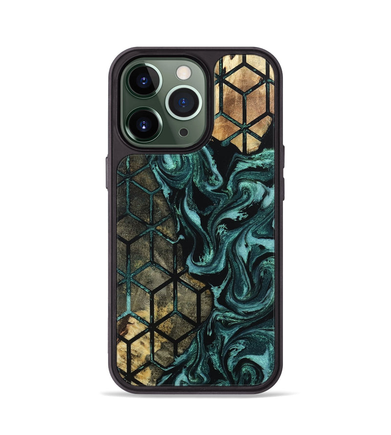 iPhone 13 Pro Wood Phone Case - Kenisha (Pattern, 802397)