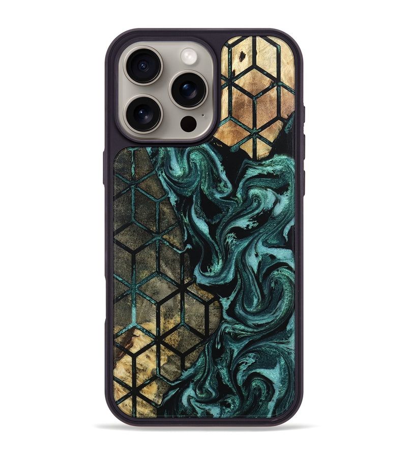 iPhone 16 Pro Max Wood Phone Case - Kenisha (Pattern, 802397)