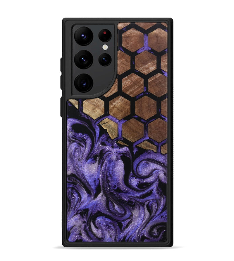 Galaxy S22 Ultra Wood Phone Case - Milena (Pattern, 802398)