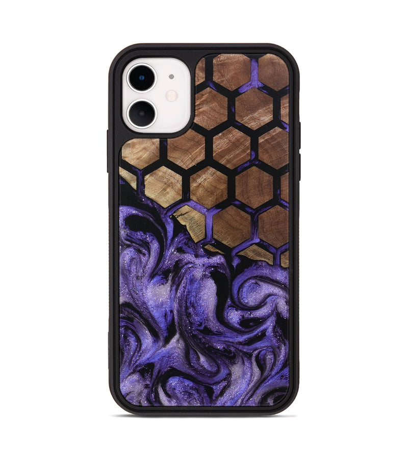iPhone 11 Wood Phone Case - Milena (Pattern, 802398)