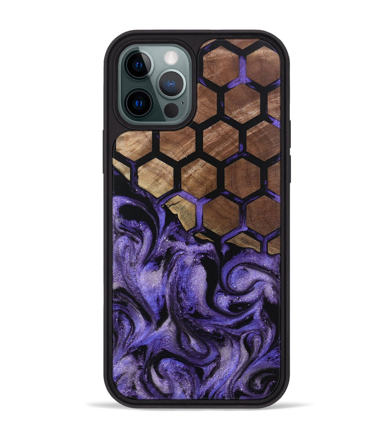 iPhone 12 Pro Max Wood Phone Case - Milena (Pattern, 802398)