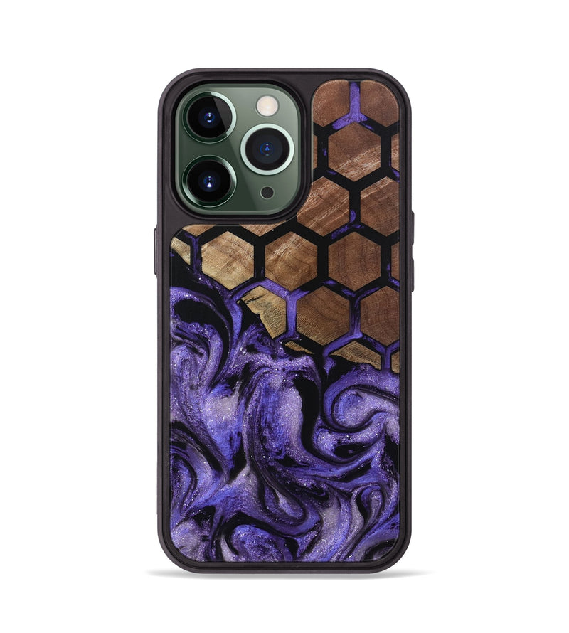 iPhone 13 Pro Wood Phone Case - Milena (Pattern, 802398)
