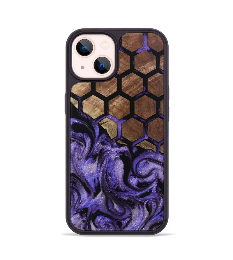 iPhone 14 Wood Phone Case - Milena (Pattern, 802398)