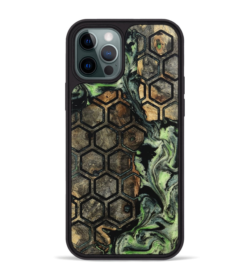 iPhone 12 Pro Max Wood Phone Case - Haylie (Pattern, 802399)