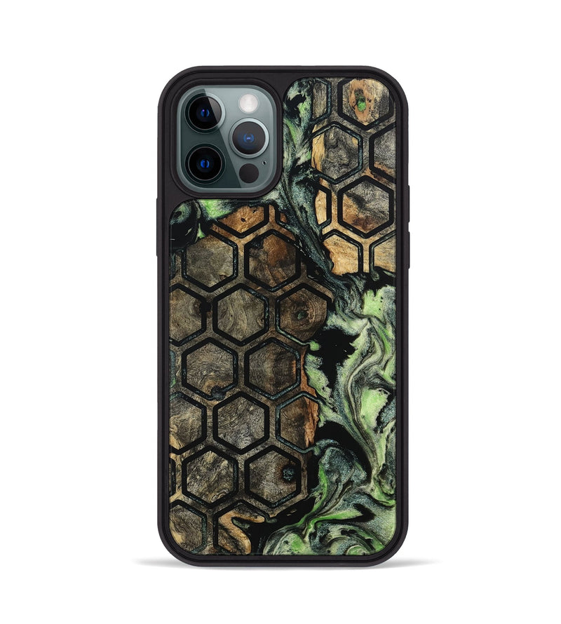 iPhone 12 Pro Wood Phone Case - Haylie (Pattern, 802399)