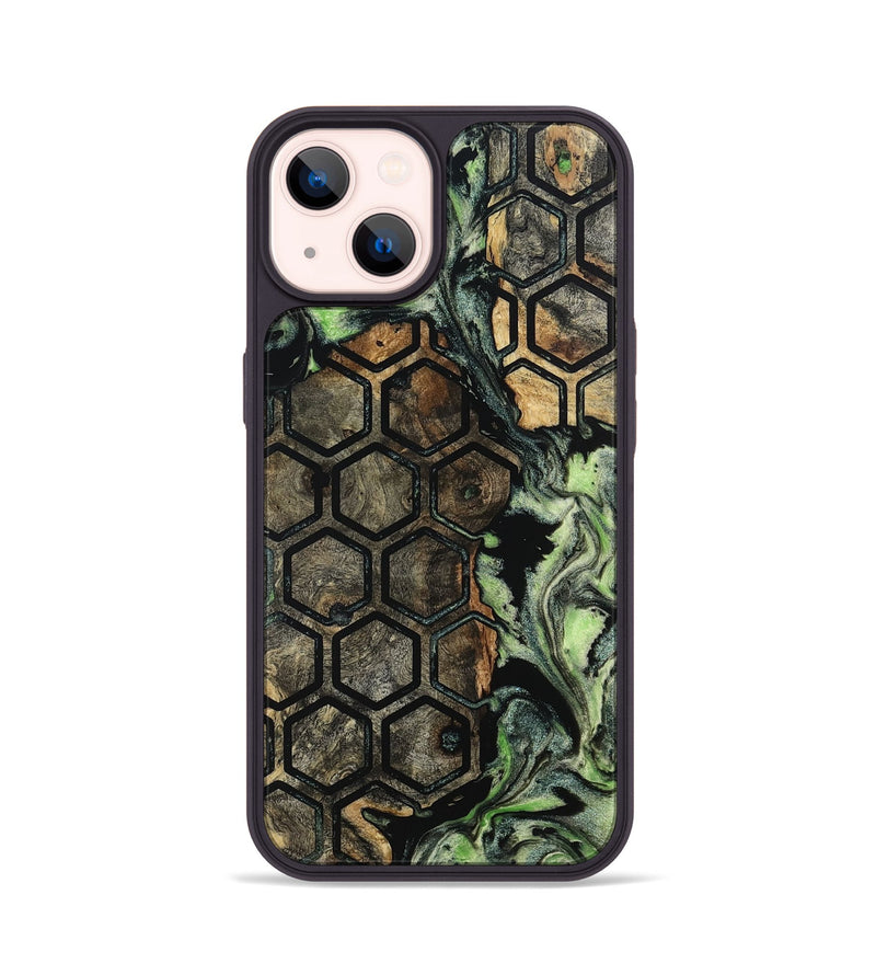 iPhone 14 Wood Phone Case - Haylie (Pattern, 802399)