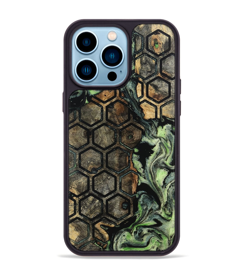 iPhone 14 Pro Max Wood Phone Case - Haylie (Pattern, 802399)