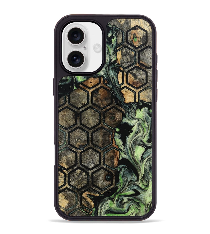 iPhone 16 Plus Wood Phone Case - Haylie (Pattern, 802399)