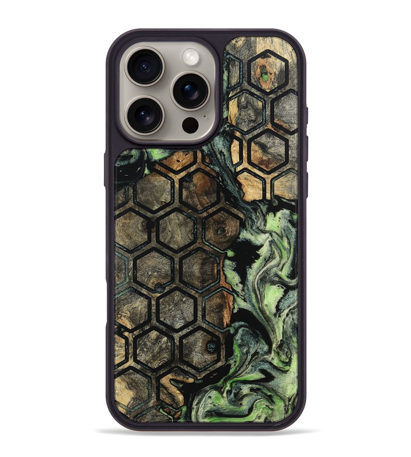 iPhone 16 Pro Max Wood Phone Case - Haylie (Pattern, 802399)