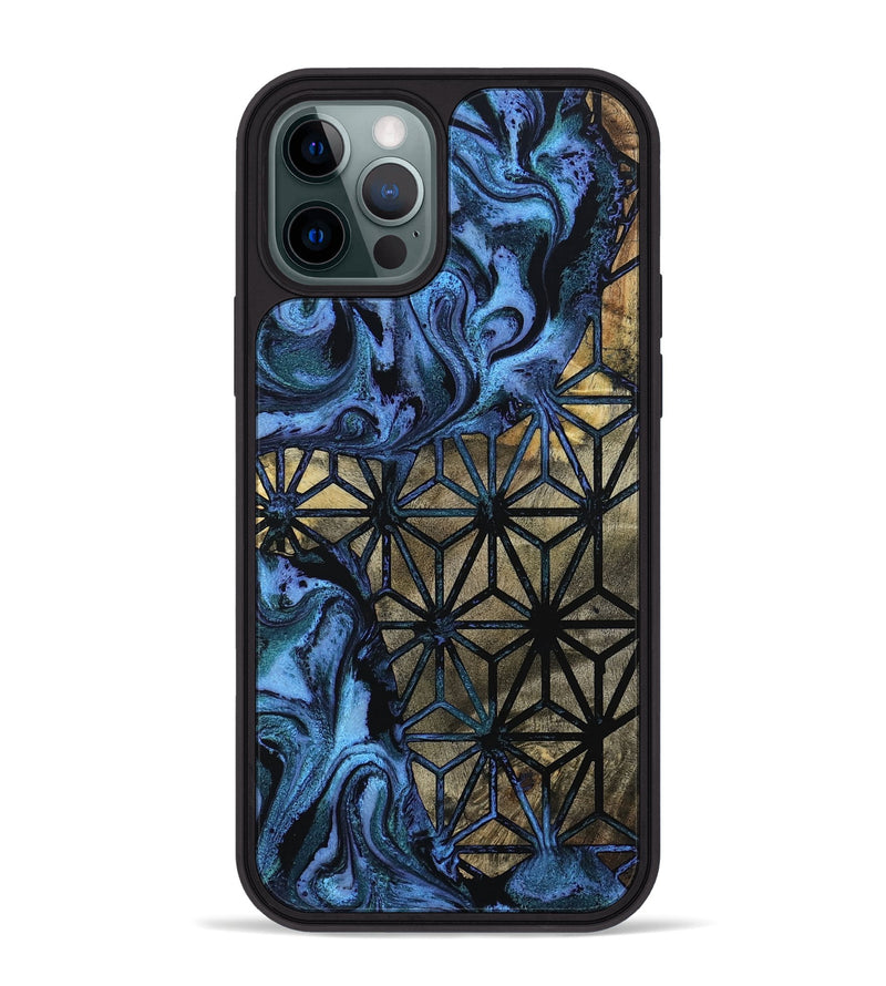 iPhone 12 Pro Max Wood Phone Case - Kaya (Pattern, 802413)