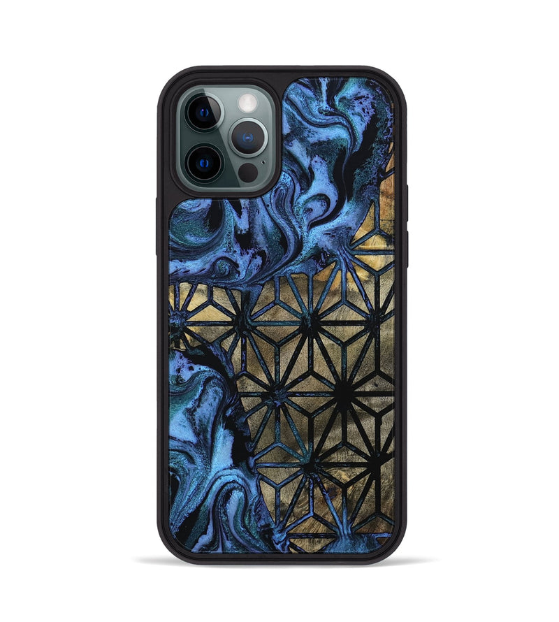 iPhone 12 Pro Wood Phone Case - Kaya (Pattern, 802413)